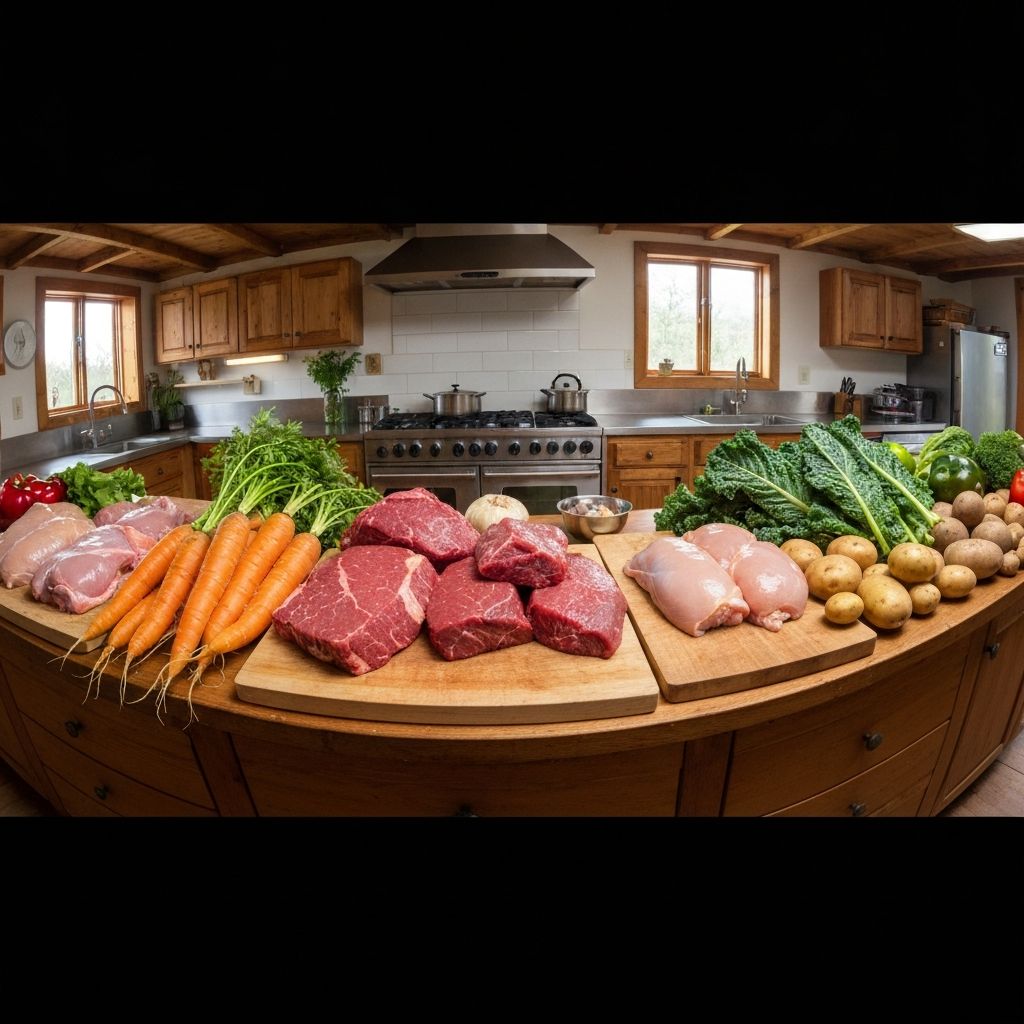 Fresh local ingredients